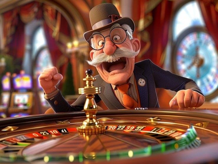 Tampilan pengguna mengelola akun di situs platform hiburan online resmi